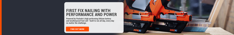 Paslode Xi Range tools banner