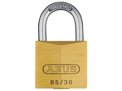 65/30mm Brass Padlock