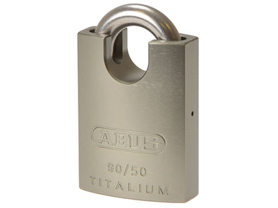 90RK/50mm TITALIUM™ Padlock Closed Shackle Keyed Alike 2745