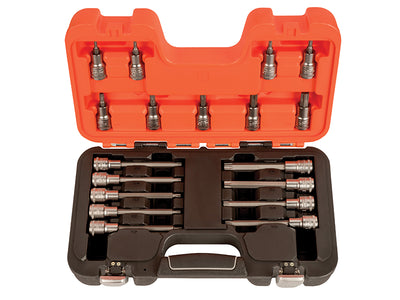 S18TORX 1/2in Drive Socket Set, 18 Piece