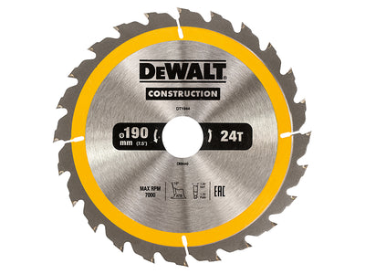 Portable Construction Circular Saw Blade 190 x 30mm x 24T