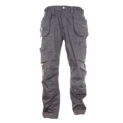 Thurlston 3D Stretch Black Trousers