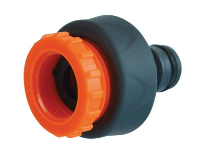 Plastic Tap Hose Connector 1/2 & 3/4in