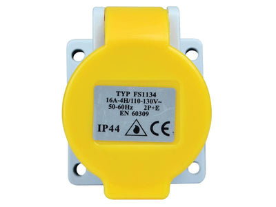 IP44 Panel Socket 16A 110V