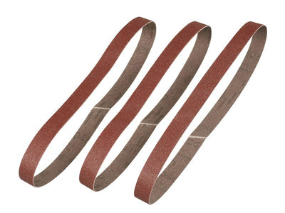 Powerfile Sanding Belt 13 x 455mm 120G (Pack 3)