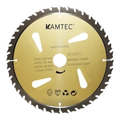 Kamtec KSK2353040 Wood TCT Saw Blade Gold Standard