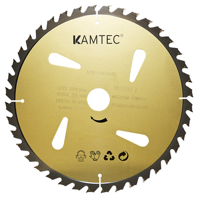 Kamtec KSK2503040 Wood TCT Saw Blade Gold Standard