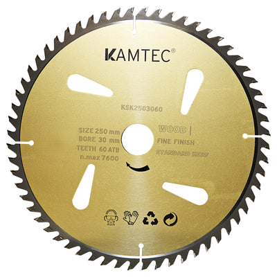 Kamtec KSK2503060 Wood TCT Saw Blade Gold Standard