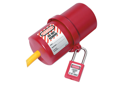 Lockout Electrical Plug Cover Large for 240V - 550V