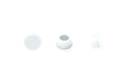 Clamex Cover Caps (100 Pieces, RAL 9010 Pure White)
