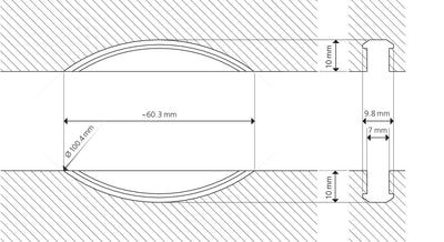 Bisco P-10 Alignment Biscuit (80 Pieces)