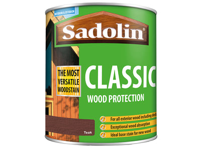 Classic Wood Protection Teak 1 litre