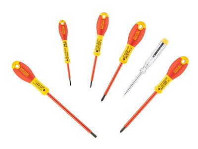 Stanley 0-65-441 VDE Insulated Screwdriver Set, 6 Piece