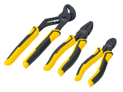 Stanley STHT0-74471 ControlGrip Pliers Set, 3 Piece