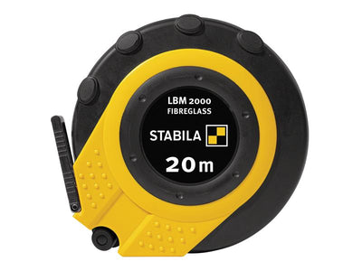 LBM 2000 Closed Fibreglass Tape 20m (Width 13mm) (Metric only)