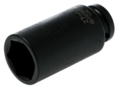 Deep Impact Socket Hexagon 6-Point 1/2in Drive 27mm