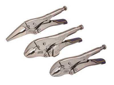Fast Release™ Locking Pliers Set of 3 7R 9LN & 10WR