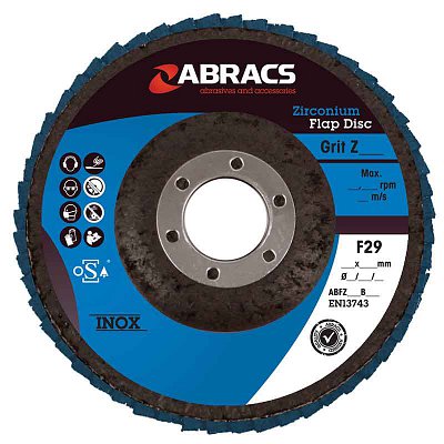 Abracs 115mm Zirconium Flap Discs