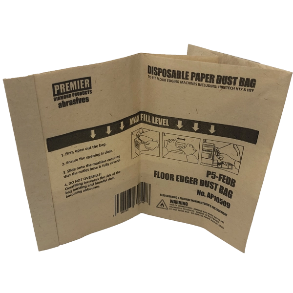 P5-FEDB Floor Edger Dust Bag (Box of 50)