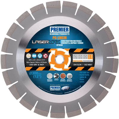PREMIER P6-LMCM 450X3.6X12X25.4 LASERMAX CONCRETE/ASPHALT