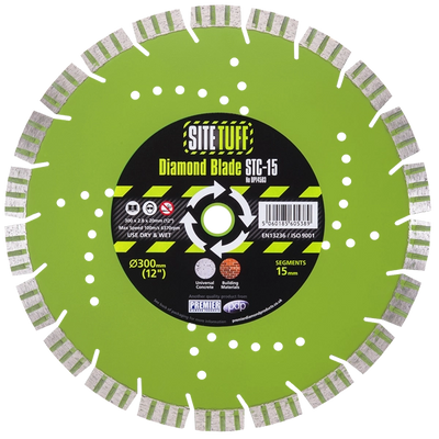 PDP STC-15 300X2.8X15X20 SITE TUFF CONCRETE BLADE