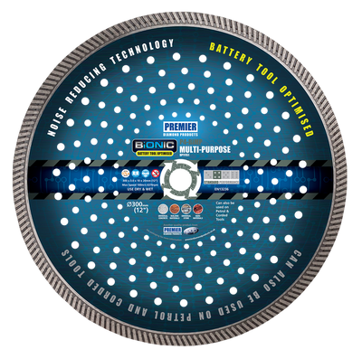 PREMIER P4-BiMP 300X3.0X10X20 BiONIC MULTI PURPOSE BLADE