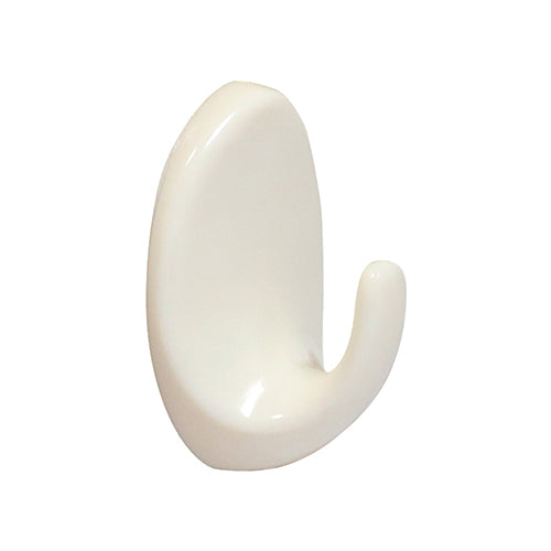 TIMCO Oval Self-Adhesive Hooks - Large - 57 x 42.5
