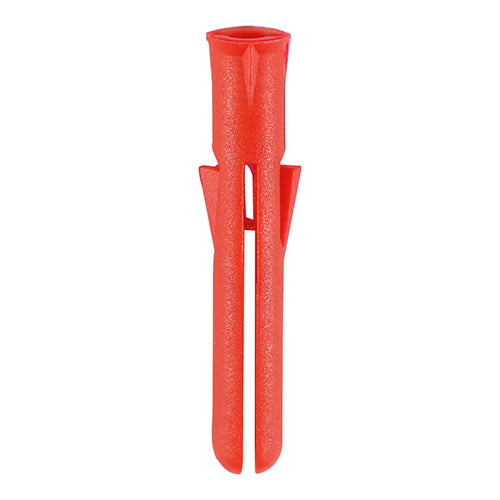 TIMCO Red Premium Plastic Plugs - 34mm