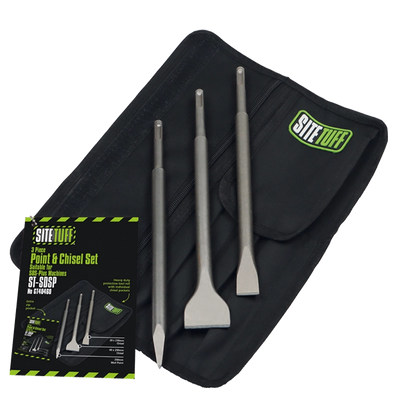 ST-SDSP SDS-Plus 3 Piece Point & Chisel Set