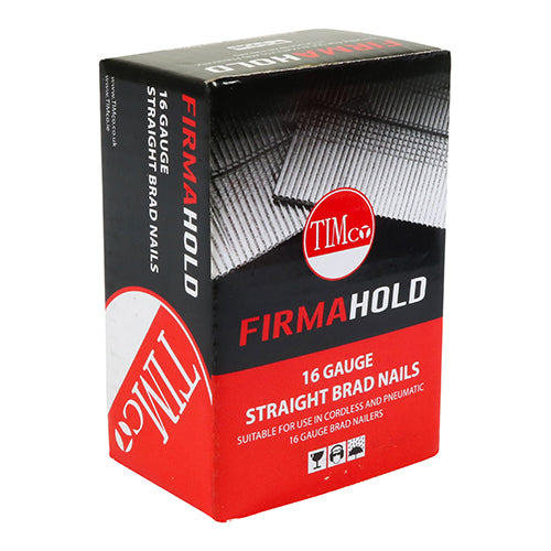 TIMCO FirmaHold Collated 16 Gauge Straight A2 Stainless Steel Brad Nails - 16g x 25