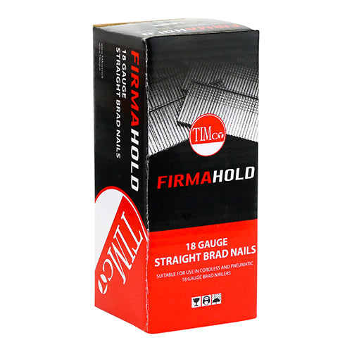 TIMCO FirmaHold Collated 18 Gauge Straight A2 Stainless Steel Brad Nails - 18g x 38