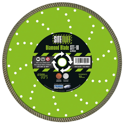 STT-10 300X3.0X10X20MM SITE TUFF TURBO CONCRETE BLADE