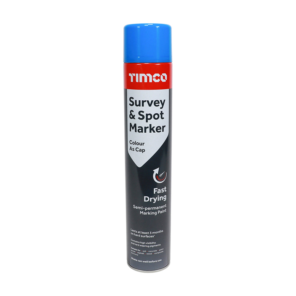 TIMCO Survey & Spot Marker Blue - 750ml
