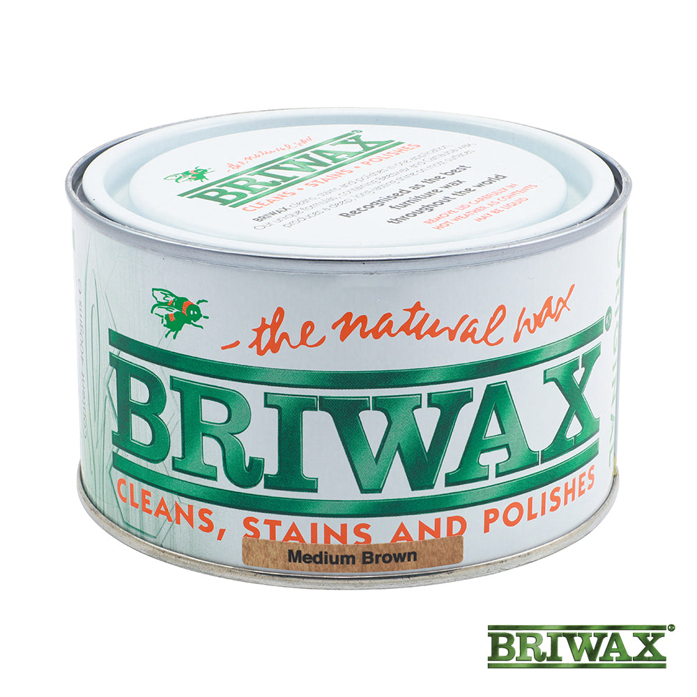 Briwax Original Medium Brown - 400g