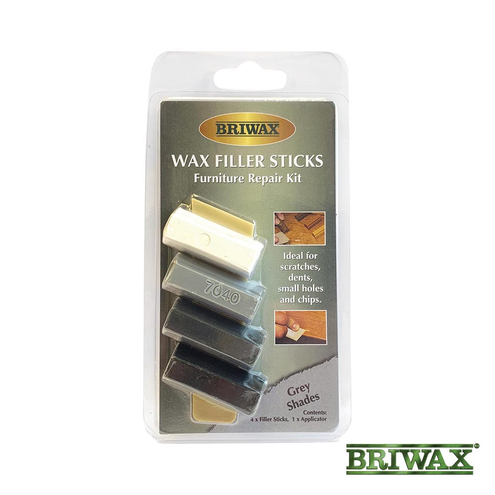 Briwax Wax Filler Sticks Grey - N/A
