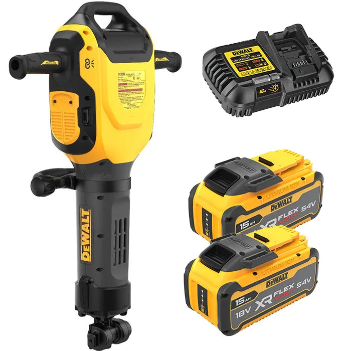 Dewalt DCH966Z2 XR FlexVolt Demolition Hammer 54V 2 x 5.0Ah Li-ion