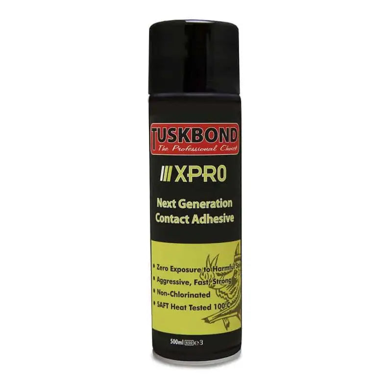 Tuskbond XPRO Contact Adhesive 500ml Aerosol