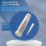 Stelmax 1961 PVCu Gap Filler 300g Cartridge - White