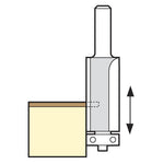 Bearing Guided Trimmer 12.7mm Diameter