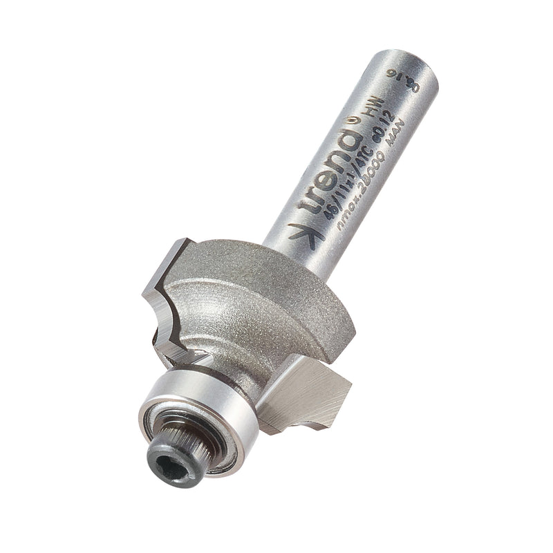 Bearing Guided Ovolo Cutter 3.2mm Radius