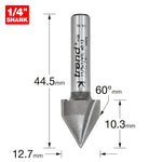 Chamfer V Groove Cutter 60 Degrees