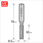 Two Flute Cutter 9.5mm Diameter