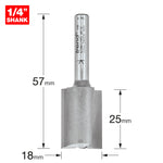 Two Flute Cutter 18mm Diameter