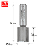 Two Flute Cutter 20mm Diameter