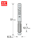 Guided Trimmer 6.3mm Diameter 12.7mm Length