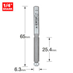 Guided Trimmer 6.3mm Diameter 25.4mm Length