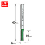 Two Flute Cutter 6mm Diameter