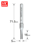 Two Flute Cutter 5mm Diameter