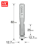 Guided 90 Degree Trimmer 12.7mm Diameter 25mm Length