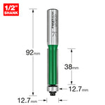 Bearing Guided Trimmer 12.7mm Diameter